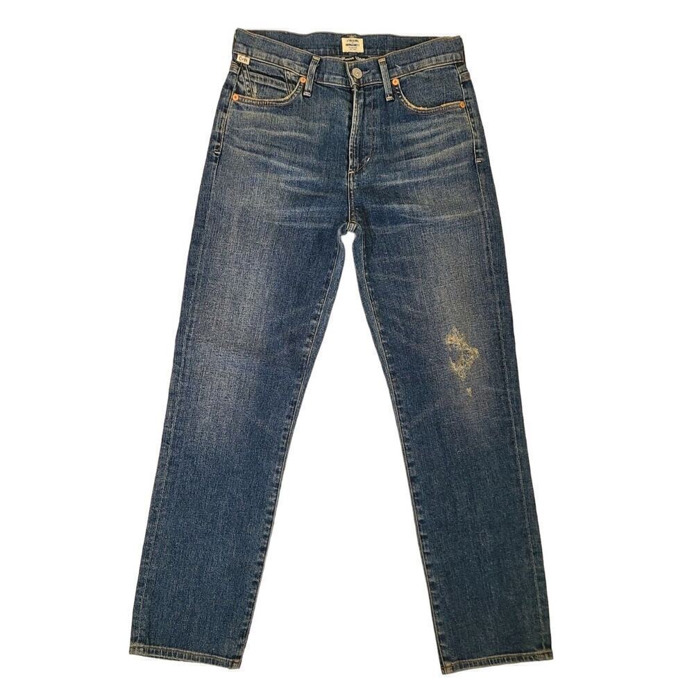 New Citizens of Humanity‎ Cara High Rise Cigarette Ankle Women’s Jeans Size 26 - Picture 5 of 9